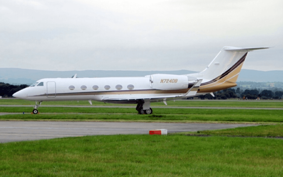 Gulfstream private jet image