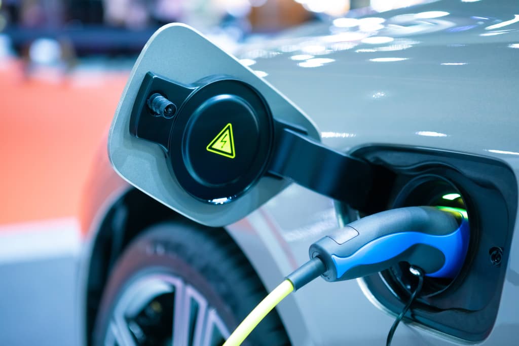 Electric vehicle charging image