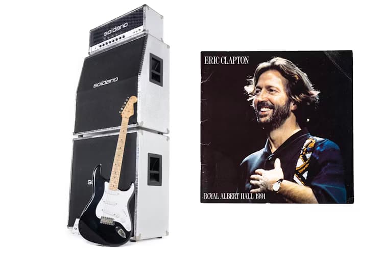 Eric Clapton's Blackie Prototype & Soldano Image